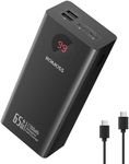 ROMOSS Power Bank, 27000 mAh Portable Laptop Charger with 65 W USB C Fast Charge, External Battery Pack for iPhone 15/14, iPad, Macbook Pro, Samsung, Steam Deck, Dell XPS