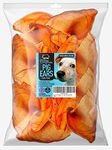 Extra Large Pigs Ears For Dogs | Delicious Tasting Air Dried | 10 PACK | Healthy Treat Chew | Helps Keep Teeth Clean & Gums Healthy| Grain, Gluten Free