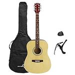 3rd Avenue Rocket Series Full Size Dreadnought Acoustic Guitar - Natural