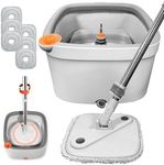 Tikaa Atok Spin Mop and Bucket Set 