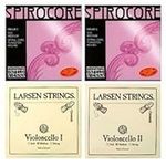 Cello Strings 4/4 Set Larsen Medium