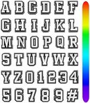 37 Pieces Letter Shoe Charms, Different PVC Cartoon Shoe Decorations Accessories, Clogs Decoration Bracelet Wristband Charm for Decorations Shoes Craft DIY, Party Favors Present Wristband Bracelet