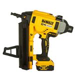 DEWALT DCN890P2 Cordless XR Concrete Nailer, 18 V, Yellow/Black