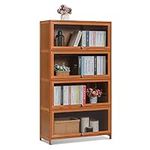 MoNiBloom 4 Tier Bookcase with Acry