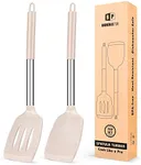 Pack of 2 Silicone Slotted Spatula,