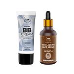 TNW-The Natural Wash BB Cream & Anti-Ageing Face Serum for Glowing & Healthy Skin | With Blend of Natural Ingredients