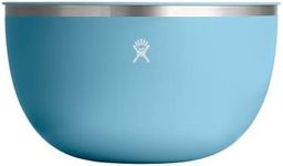 Hydro Flask 5 Quart Stainless Steel Reusable Food Bowl Outdoor Kitchen Camping Insulated Dinnerware Cookware Baltic- Dishwasher Safe, BPA-Free, Non-Toxic