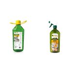 Herbal Strategi Bathroom Cleaner Spray For All Surfaces & Bathroom Fittings - 2L Refill (Lemon Oil) & Just Mop Kitchen Cleaner Spray Made With Lemongrass, Pine Oil & Cedar Wood Oil, 500Ml