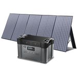 ALLPOWERS S2000 Portable Power Station with 1x 400W Solar Panel Included, 1500Wh Solar Generator, 4x 2000W AC Outlets Outdoor Generator, Backup Battery Pack for Home Emergency Outdoor RV Camping