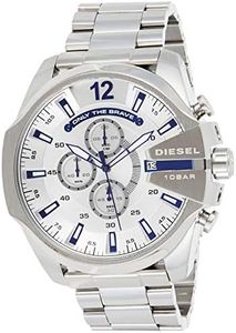 Diesel Men's DZ4477 Analog Quartz Silver Watch