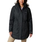 Columbia Women's Suttle Mountain Mid Jacket, Winter Jacket, Black, Size M