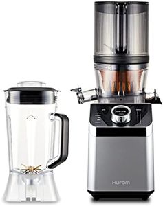 Hurom M100 Cold Press Juicer and High Speed Blender, Smoothie Maker, Slow Juicer, Powerful Dual Motor