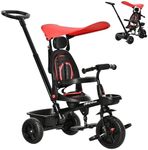 Qaba Tricycle for Toddler 5 in 1 Ki