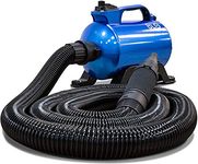 BLO AIR-RS - Powerful Variable Speed Car Dryer with Warm Filtered Air and Extra Long Hose (16ft/5M) Power: 43,500 CFM/FPM - 5.5HP