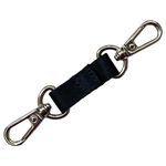 Haceolhada Dog Collar Clip,Harness To Collar Safety Clip,Durable Double Clip Lead for Small Medium Dogs