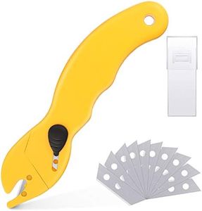 Dual Blade Universal Package Opener, Pocket Box Utility Knife Set, Including Extra 10 Pieces Fast Change Blade