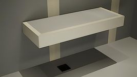 Contractor Supply Warehouse Floating Shower Bench Kit with Original Shower Bench Bracket® (14x24)