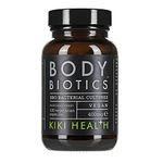 KIKI Health Body Biotics for Men & Women | Probiotics Supplement | Strengthens Digestive & Gut Health | Reduces Bloating | Dietary Probiotics for Colon & Immune Health | Promotes Wellness (120 Count)