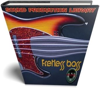 Fretless Bass Real - Large unique, very useful 24bit WAVE/Kontakt Multi-Layer Samples/Loops Library on DVD or download
