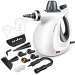 Handheld Steam Cleaner, Pressurized Steam Cleaner with 11 Pieces Accessory Set for Home Use, Multi-Surface All Natural Steamer for Cleaning Carpet, Grout and Car