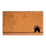 PLUS Haven Coco Coir Home Entrance Door Mat – 17.5" x 30" House Welcome Mat - Heavy Duty Doormat for Outdoor & Indoor Use