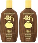 Sun Bum Original SPF 30 Sun Cream Lotion, Moisturizing Sunscreen with Vitamin E, Vegan and Reef Friendly, Broad Spectrum UVA/UVB Protection, 237ml (Pack of 2)