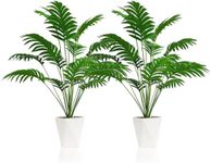 SAJANDAS Set of 2 Artificial Areca 