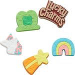 Crocs Jibbitz 5-Pack Lucky Charms Cereal Shoe Charms, Lucky Charms, 5 Pack