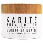 Karité Crème Corps Shea Butter Body Cream | Hydrating Moisturizer for Dry & Sensitive Skin | Dermatologist-Formulated and Approved | Cruelty-free & Hypoallergenic for all Skin Types