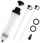 LEMOTO 200cc Oil Fluid Extractor Oil Suction Syringe, Automobile Fuel Oil, Brake Fluid, Coolant, Oil Extractor, Transfer Hand Pump