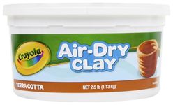 Crayola Terra Cotta Air Dry Clay 2.5 lb Bucket