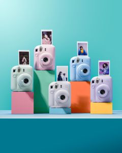 Instax Mini 12 Instant Camera – Pastel Blue