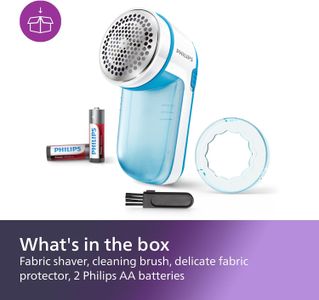 Philips Fabric Shaver – Blue Lint Remover for Clothes