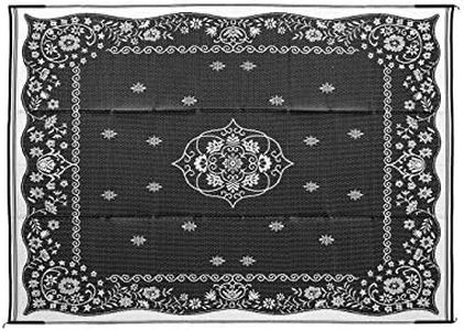 Camco 42853 Manta Reversible, 2.74 x 3.66 m, Color Carbón Oriental