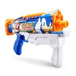 XSHOT Water Fast-Fill Skins Sonic The Hedgehog Hyperload Water Blaster, Summer Outdoor Pool Toy by ZURU