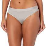 DKNY Women's Active Comfort Thong Underwear Panties, Jetsetter, M