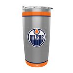 NHL Edmonton Oilers Stainless Steel Tumbler, 20-Ounce