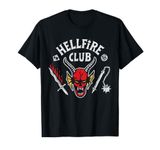 Stranger Things Logo Hellfire Club Classic Fan Memorabilia T-Shirt