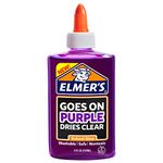 Elmer'S Washable Goes On Purple/Dries Clear School Glue - 5 Ounces