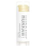 Hurraw! Unscented Lip Balm: Organic, Certified Vegan, Cruelty and Gluten Free. Non-GMO, 100% Natural Ingredients. Bee, Shea, Soy and Palm Free. Made in USA