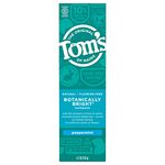 Tom's of Maine Botanically Bright Whitening Toothpaste Peppermint, 4.7 Ounce