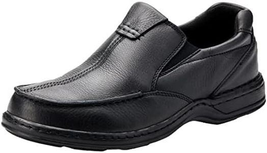 Hush Puppies Men's Sawyer II Dress Shoe, Black, UK 9/US 10