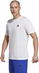 adidas Performance Train Essentials Comfort Men's Training T-Shirt, White/Black, X-Small