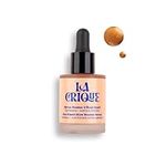 Bronzing Face Serum - La Crique - Hydrating Serum with Hyaluronic Acid - Anti-Pollution Bronzer Drops for Radiant Skin Glow - All Skin Types - 99% Natural Ingredients Face Tanner - Vegan – 30ml