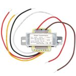 24V 40VA Control Transformer. Primary Voltage 120, 208, 240V 50hz-60hz ,Secondary 24V Multi tap Transformer, Compatible Jard 4031F Packard 42440, HVAC Furnace Multi tap Transformer.