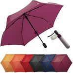 A.Brolly Mini Umbrella With UV Protection - One Click Automatic Open Close, World's Lightest Automatic Umbrella【 Only 8 oz 】, Dry Rose