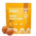 Judee’s Dried Whole Egg Powder - 3 lbs - Baking Supplies - Delicious and 100% Gluten-Free - Great for Breakfast and Camping Meals - Quick and Easy for Outdoor Preparations