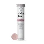Wellbeing Nutrition Skin Fuel Liposomal Glutathione 90% (600mg)|Hyaluronic Acid, Vitamin C & E | 4X Absorption |Skin Radiance, Anti-Pigmentation & Hydration | Blueberry Mint Flavour | 15 Veg Tablets
