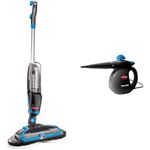 Bundle of BISSELL SpinWave Electric Mop + BISSELL SteamShot Handheld Steam Cleaner (2052E & 2635E)