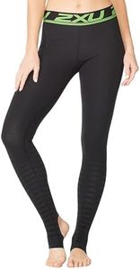 2XU Women's Elite Power Recovery Compression Tights - Enhance Performance & Recovery - Black/Nero - Size Medium